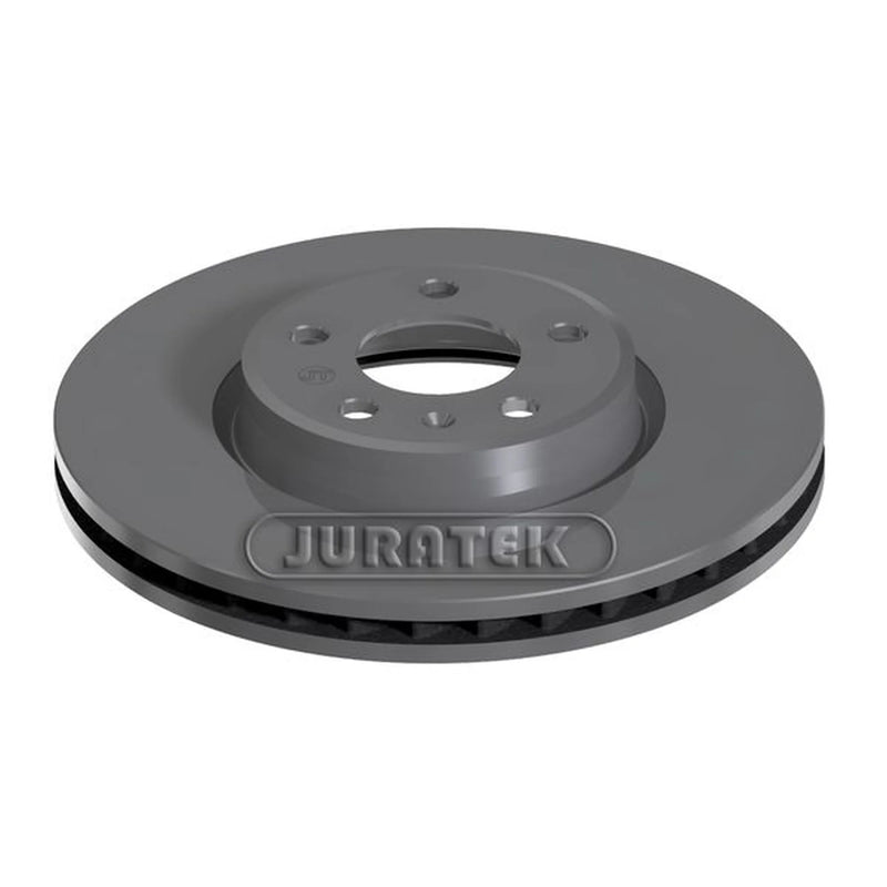 Juratek 2 x Vented Front Brake Discs VAG334