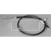 Borg & Beck Handbrake Cable Right Rear BKB3353