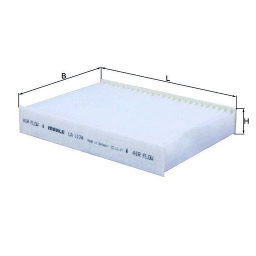 Mahle Cabin Air Filter (Pollen Filter) LA 1174