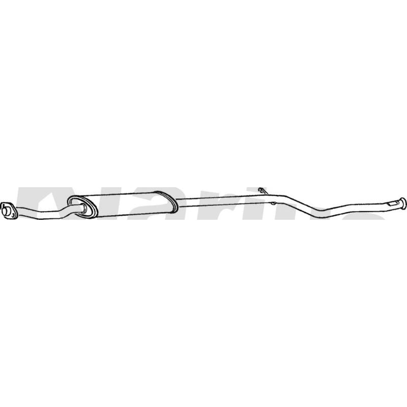 Klarius Box With Centre Pipe Centre PG219B