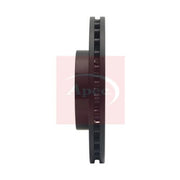 Apec 2 x Vented Front Brake Discs DSK2425