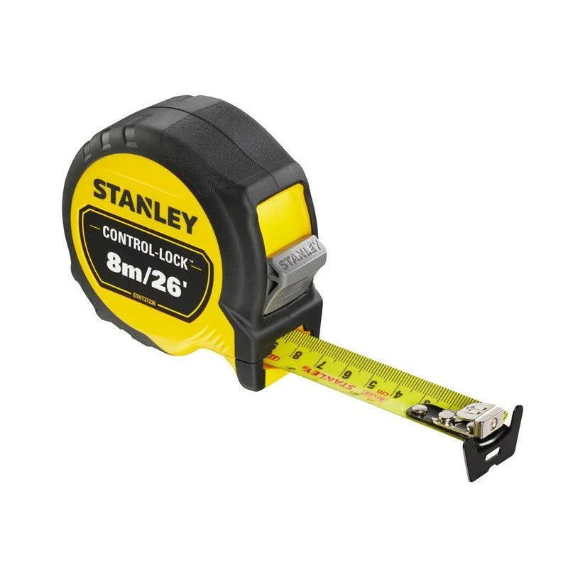 STANLEY® Hand Tools CONTROL-LOCK™ Pocket Tape 8m/25ft (Width 25mm) - STHT37236-5