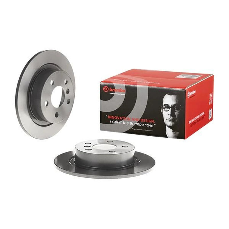 Brembo 2 x Solid Rear Brake Discs 08.C352.11