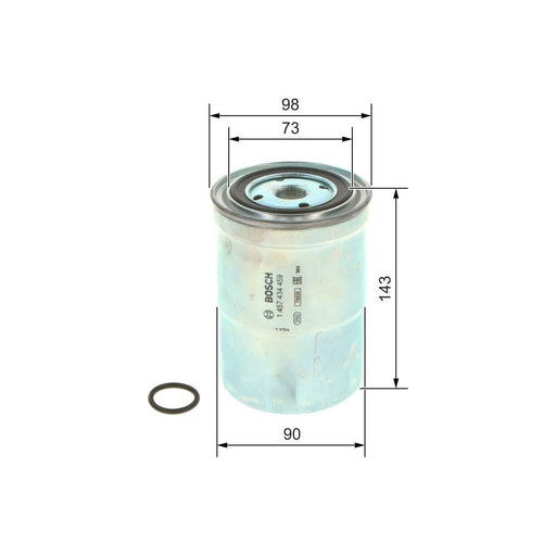 Genuine Bosch Car Fuel Filter N4459 Fits Mitsubishi Shogun Did - 3.2 - 01-07 145 Bosch  - Town Parts