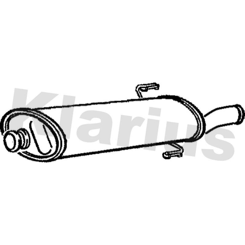 Klarius Box With Tail Pipe Rear PG410V