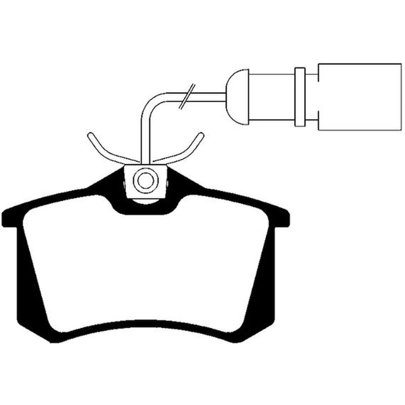 Abtex Rear Brake Pad Set PLU3773