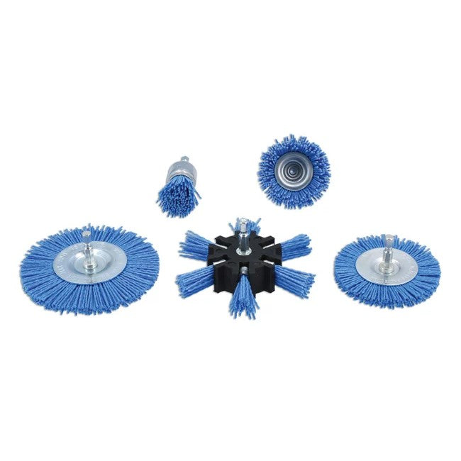 Laser Tools Nylon Abrasive Filament Brush Set - PL