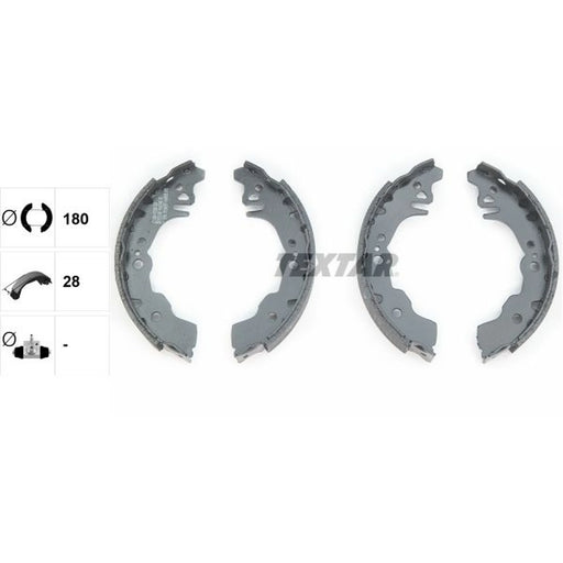 Textar Brake Shoe Set Axle Kit 91067900