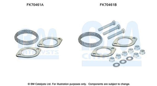 BM Catalysts FK70461B Exhaust Pipe Mounting Fitting Kit Fits Alfa Romeo 164 BM - Town Parts
