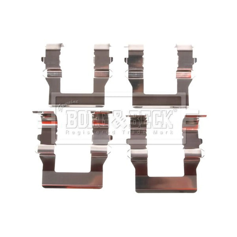Borg & Beck Brake Pad Accessory Fitting Kit Front BBK1095