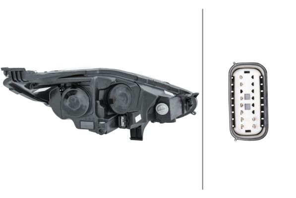 Hella Headlight Headlamp PY21W Left