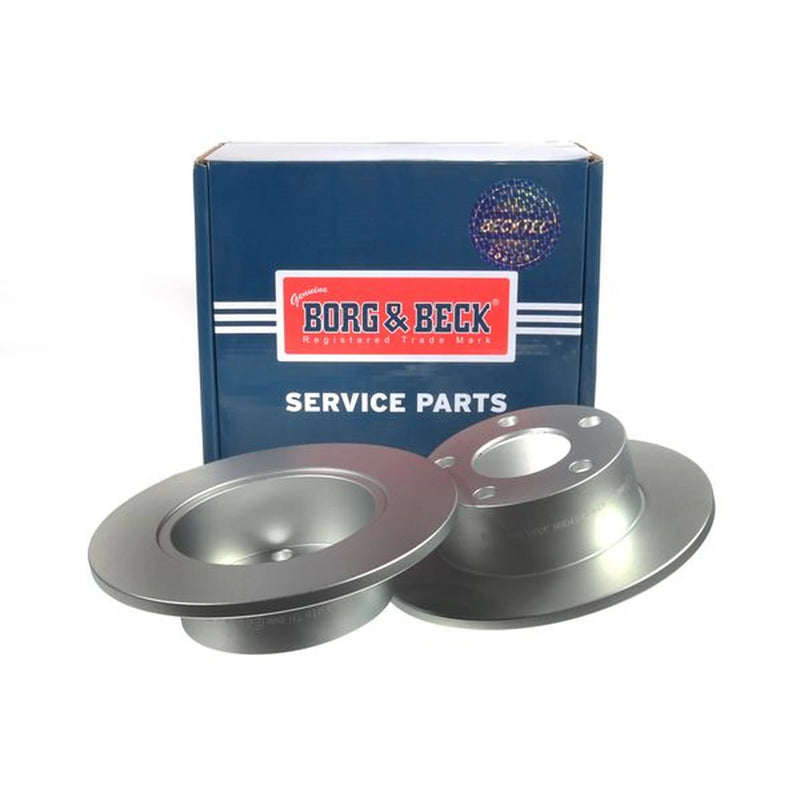 Borg & Beck 2 x Rear Brake Discs BBD4949