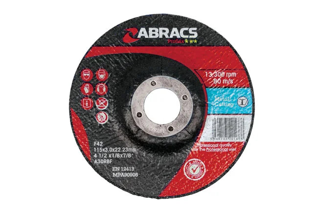 Abracs DPC Cutting Discs x 3.0mm 25pc 115-230mm