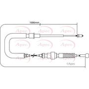 Apec Handbrake Cable Left Rear CAB1011