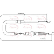 Apec Handbrake Cable Left Rear CAB1011