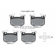 Textar Rear Brake Pad Set 2287301