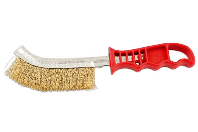 Abracs Brass Wire Scratch Brushes 4pc - CPL