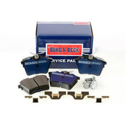Borg & Beck 4 x Rear Brake Pad Set BBP1899