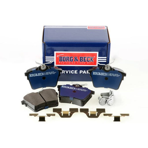 Borg & Beck 4 x Rear Brake Pad Set BBP1899