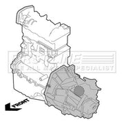First Line Engine Mount Mounting FEM3057
