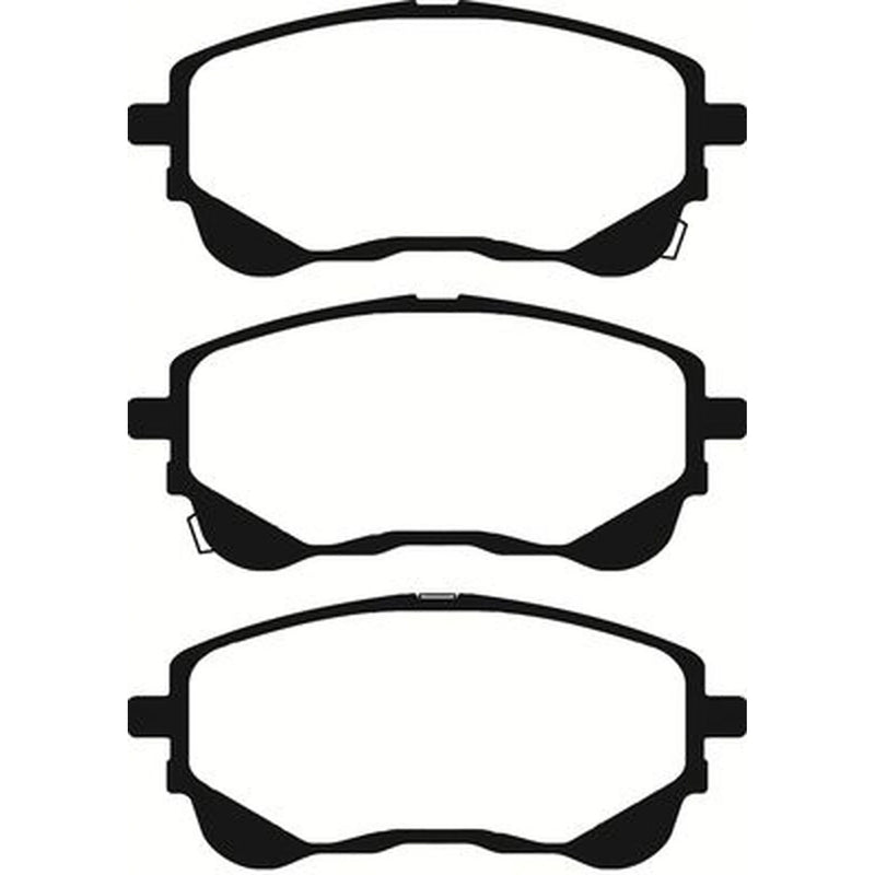 Abtex Front Brake Pad Set PLU4709