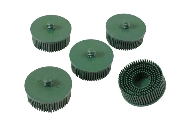 Abracs Quick Lock Bristle Brush 50mm x P50 Green 5pc - CPL