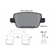 Textar Rear Brake Pad Set 2453702