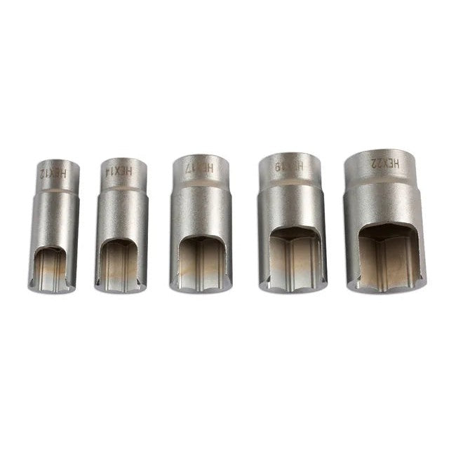 Laser Tools Elbow Connector Socket Set 3/8"D 5pc - PL