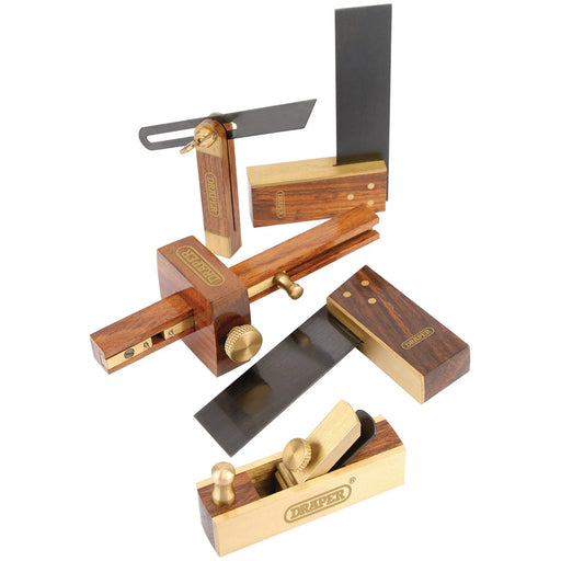 Draper Mini Woodwork Set 5 Piece Tools with Storage Pouch