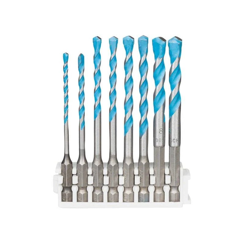 Bosch Powertool Accessories EXPERT HEX-9 Multi Construction Drill Bit Set, 8