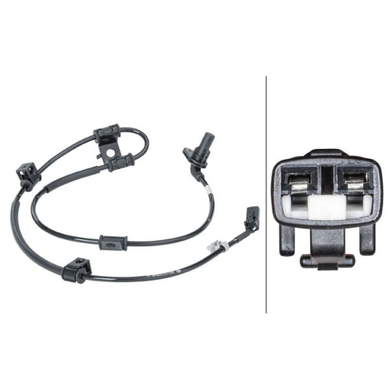 Hella ABS Wheel Speed Sensor Front 6PU 012 679-691