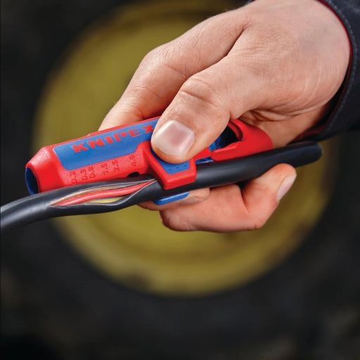 KNIPEX ErgoStrip® PV Stripping Tool 135mm, Model 16 95 03 SB