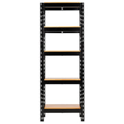 Bunker Modular 5 Tier Racking 750mm with Hardwood Shelving