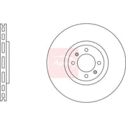 Apec 2 x Vented Front Brake Discs DSK3132