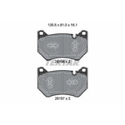 Textar Front Brake Pad Set 2619601