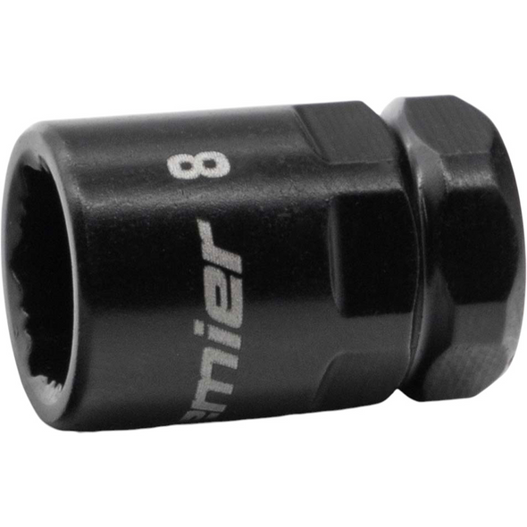 Sealey 1/4"Dr Go-Through Lock-on Low Profile Socket 8mm
