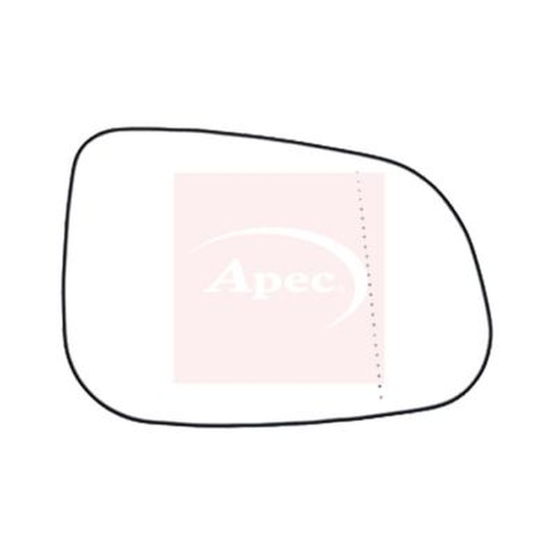 Apec Exterior Wing Mirror Glass Right AMG2214