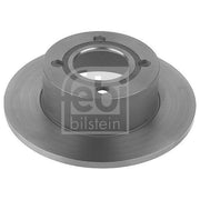 Febi 2 x Solid Rear Brake Discs 11396