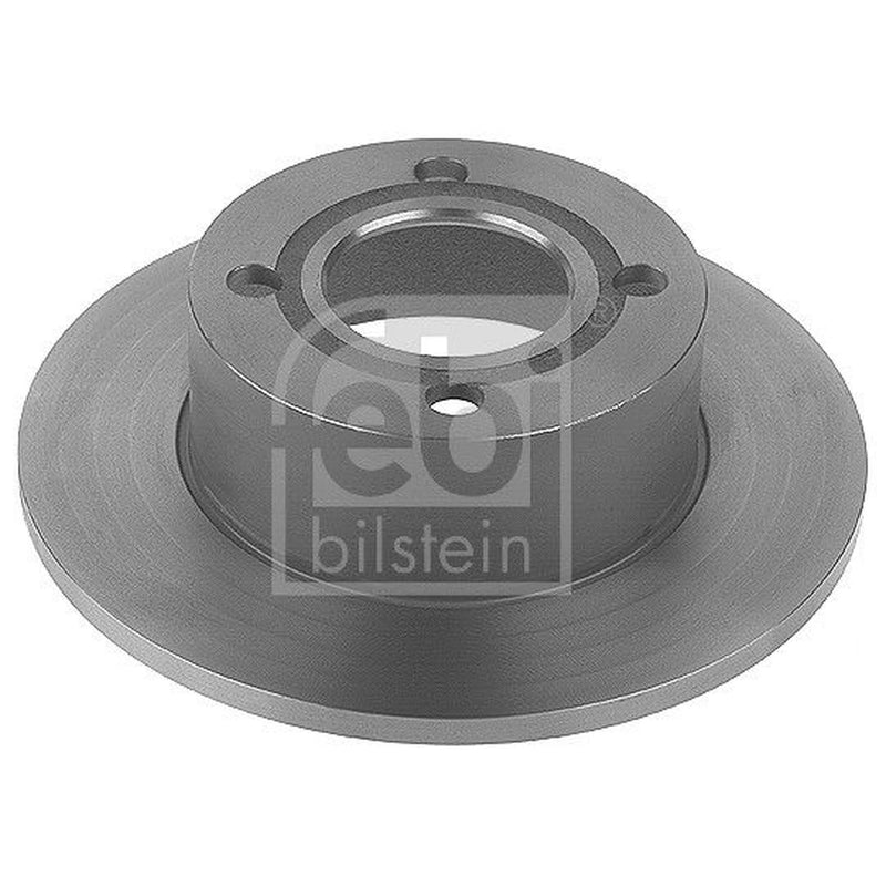Febi 2 x Solid Rear Brake Discs 11396