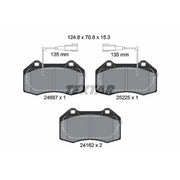 Textar Front Brake Pad Set 2468703