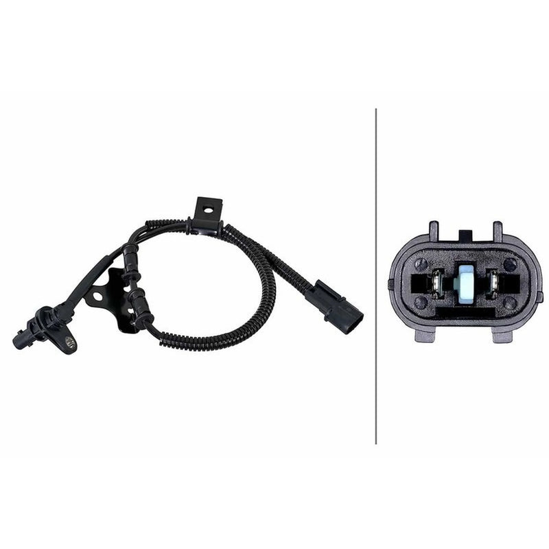 Hella ABS Wheel Speed Sensor Front Left 6PU 358 252-131