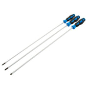 Draper Extra Long Reach Screwdriver Set 450mm 3 Piece