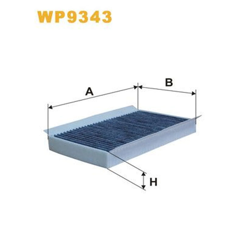 WIX Cabin Air Filter (Pollen Filter) WP9343