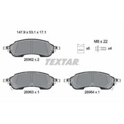Textar Rear Brake Pad Set 2696201