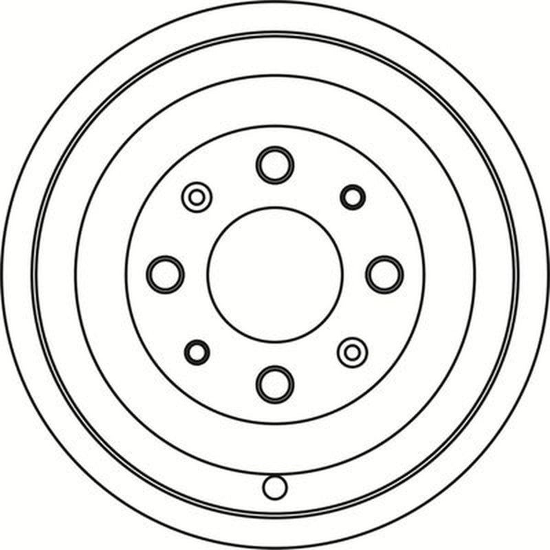 Abtex Brake Drum Assembly Rear BDM250
