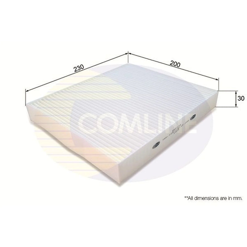 Comline Cabin Air Filter (Pollen Filter) EKF333