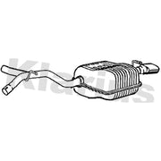 Klarius Box With Tail Pipe Left Hand Left Rear VO649B