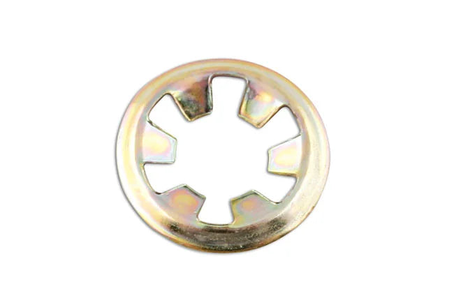 Connect Flat Push On Clip-Round Type 100pc 10-12.7mm