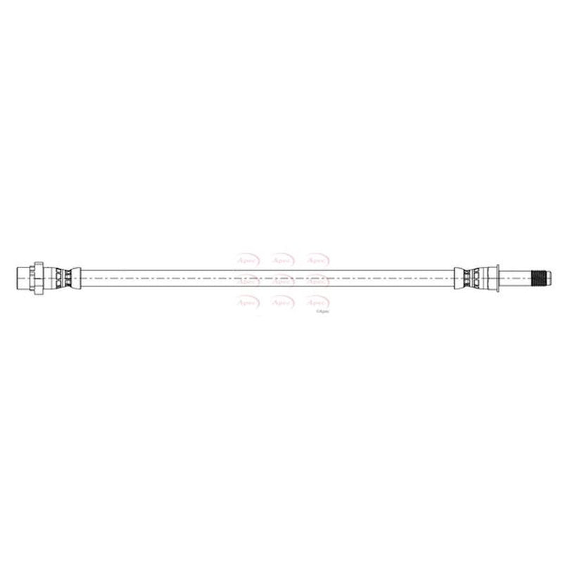Apec Brake Hydraulic Hose Line Rear HOS4449