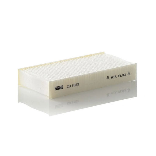 MANN-FILTER Cabin Air Filter (Pollen Filter) below the glove CU 1823